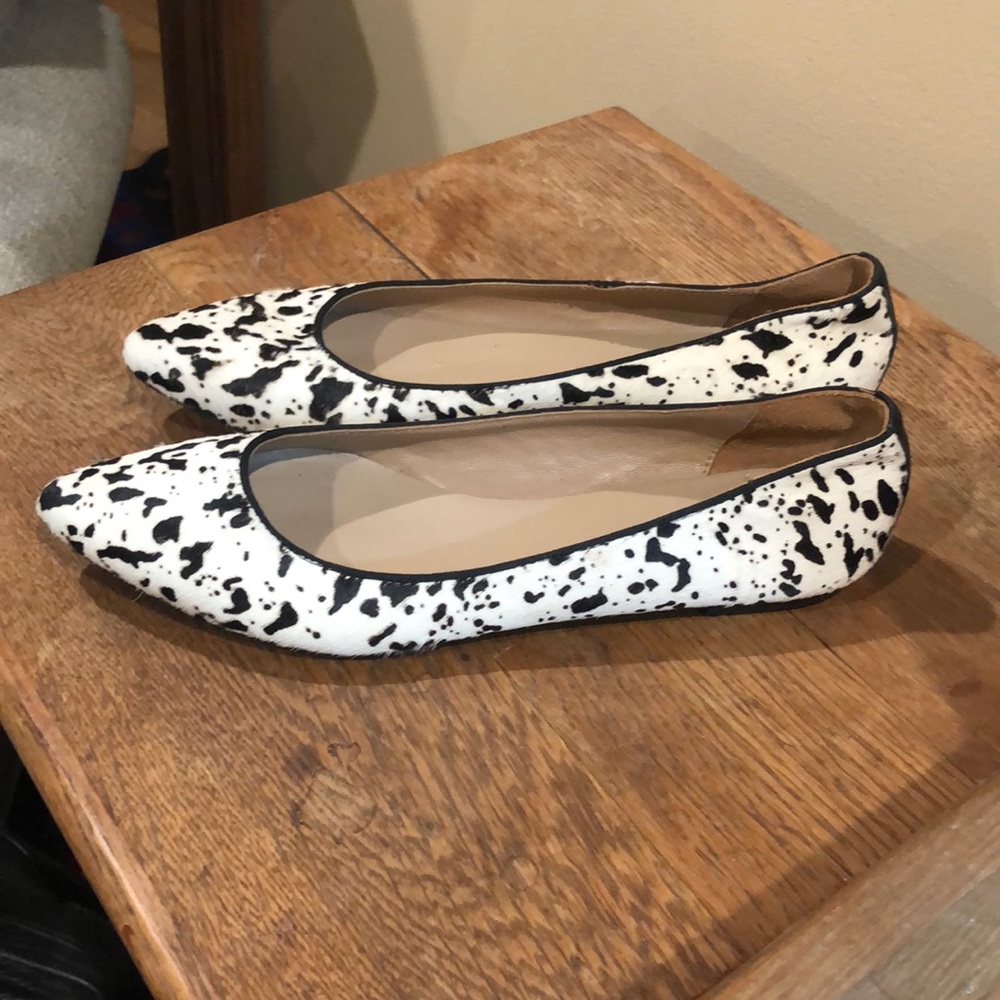 Mercanti Fiorentini Calf hair flats size 10 (but fits like size 9/9.5)